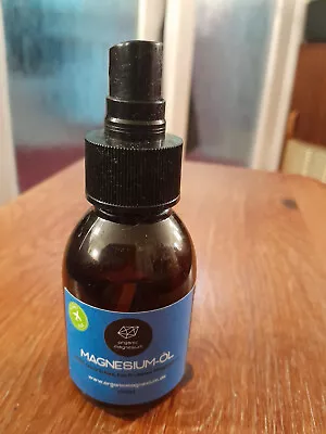 Organic Magnesium Oil 100% Natural 100ml  Tested • £3.49
