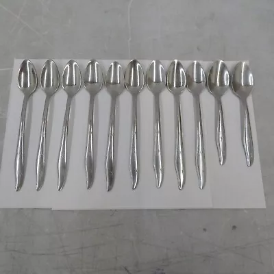 Mar-Crest USA Citation Atomic Starburst Flatware Serving Teaspoon Lot • $27.99