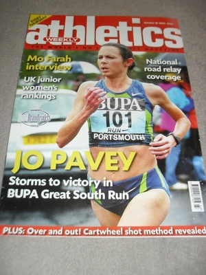 £0.99 • Buy Athletics Weekly Issue October 26th 2006,Jo Pavey,Mo Farah.