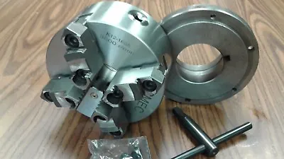 6  4-JAW SELF-CENTERING  LATHE CHUCK W. Top & Bottom Jaws W. L0 Adapter-new • $195