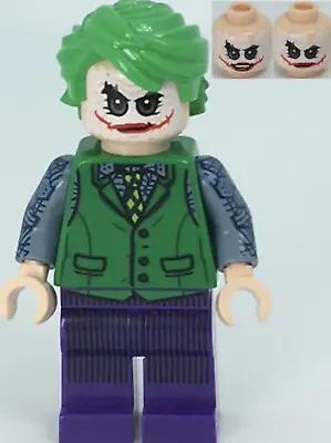 £42.64 • Buy LEGO ® Joker Batman Minifigure Sh792 Green Vest 76240 Knight DC Super Heroes NEW