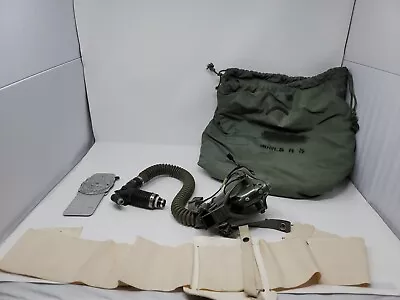 USAF Air Force Pilot's Oxygen Mask Sierra Type MBU-5/P With Helmet Bag & CANDR • $300