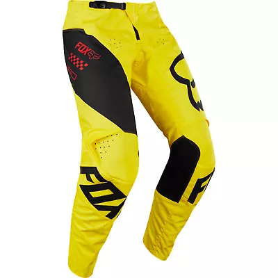 Fox Racing 180 MASTAR  Off-Road Mx Motocross ATV Pants Yellow • $80.99