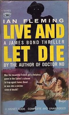 Ian Fleming - Live And Let Die - Rare 1st Signet Pb 1959 Unread • $49.99