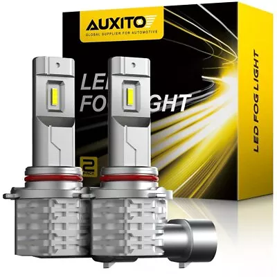 AUXITO LED Fog Light Bulbs 9145 9140 H10 White For Ford F150 F250 2004-2021 EOA • $18.04