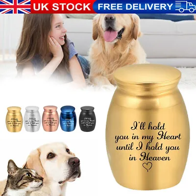 £9.39 • Buy UK Cremation Urn Jar Holder Keepsake For Human Pet Ashes Memorial Funeral Box