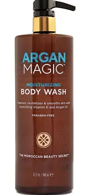 ARGAN MAGIC MOISTURIZING BODY WASH 32 OZ Arganmagic SHOWER GEL • $29