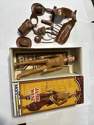 1974 Marx Best Of The West Jamie West Cowboy With Box And Accessories  • $39