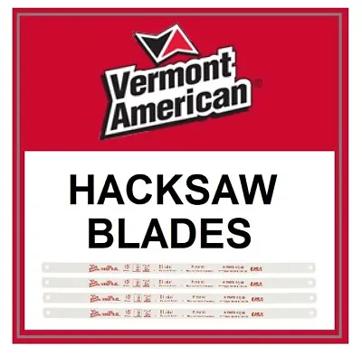 Vermont American Industrial Hacksaw Blades 10  & 12  - L4l • $5.85