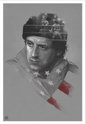Rocky Portrait Variant Edition By Grzegorz Domaradzki GMA Bottleneck Gabz SDCC • $75
