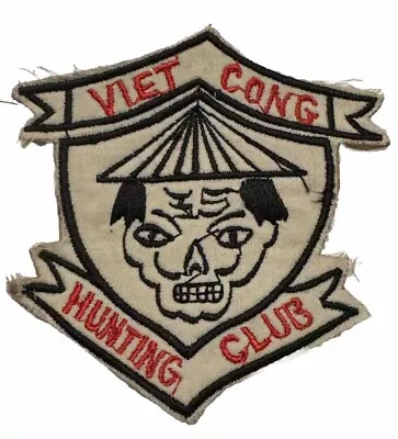 Vietnam War Patch Viet Cong Hunting Club USSF Phoenix Program Military Badge • $20