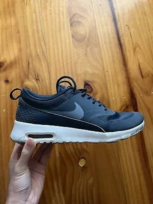 Size 7 - Nike Air Max Thea Navy • $45