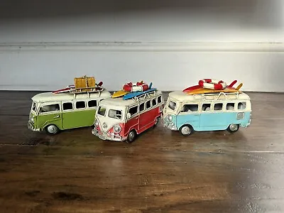 Mini Metal Campervan Models (x3) • £30
