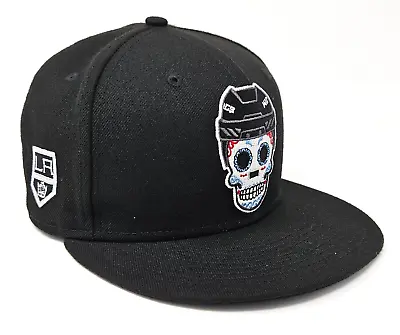 Los Angeles LA Kings New Era Sugar Skull Day Of Dead NHL Hockey Snapback Hat Cap • $41.99