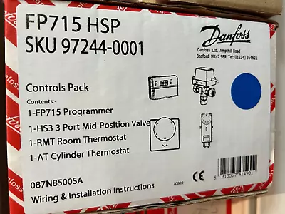 Danfoss 087N8500KF FP715 HSP Valve Thermostat RET1000MS Heatshare Control Pack • £164.99