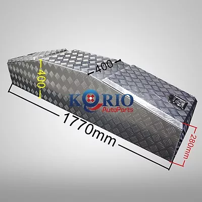 $500 • Buy Aluminium Toolbox Gullwing UTE TRUCK TRAILER Tool Box Storage 1770x400x400mm