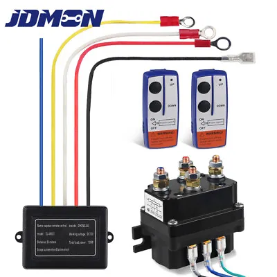 Winch Solenoid Relay Switch Wireless Fit For Atv Winch Contactor Remote Control • $49.10