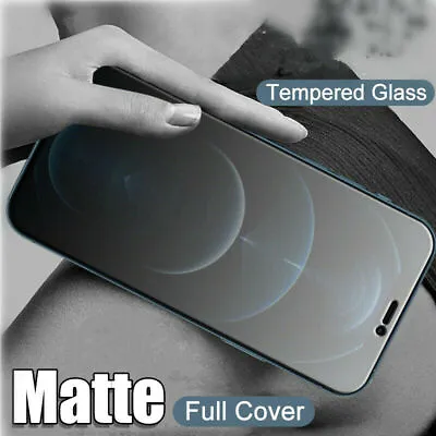 $10.98 • Buy 🆕Quality Matte Tempered Glass Screen Protector IPhone X/11/12/13/14/Pro/ Max