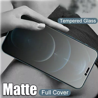 🆕Quality Matte Tempered Glass Screen Protector IPhone X/11/12/13/14/Pro/ Max • $10.98