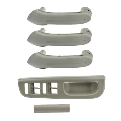 Gray Car Interior Door Grab Handle Cover Switch Bezel For VW Jetta Golf Bora MK4 • $27.90