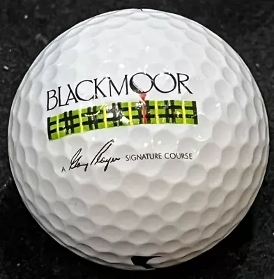 Blackmoor Golf Club Logo Golf Ball Myrtle Beach SC Gary Player • $10.99