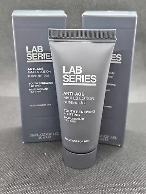 Lab Series Anti-Age Max LS Lotion Youth Renewing + Lifting For Men .68oz (LOT/2) • $19.95