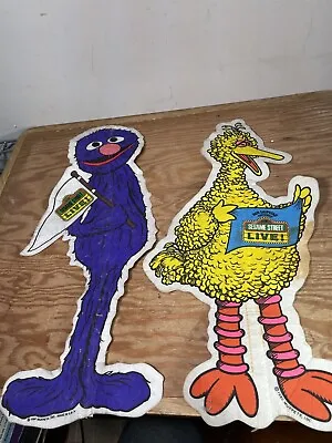 Vintage Sesame Street Live Souvenirs Pennant Bob Shipstad Big Bird & Grover • $26