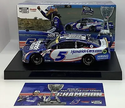 2021  1/24 #5 Kyle Larson “HendrickCars.com Champion” CC Camaro ZL1 - 1 Of 444 • $47.99