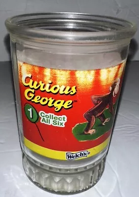 Welch's Jelly Jar CURIOUS GEORGE #1 • $12.89