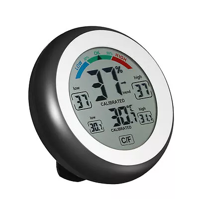 °C/°F Digital  Hygrometer Temperature Humidity Meter Max Min C5L4 • £9.57