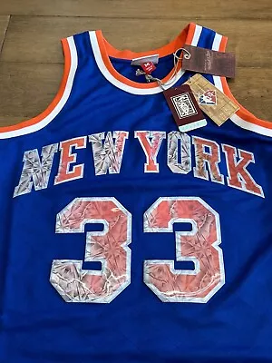 NEW Mitchell & Ness Patrick Ewing NBA 75th Anniversary Knicks Jersey Size Medium • $59.47