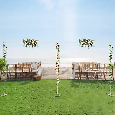 10x20ft Backdrop Stand Wedding Party Backdrop Stand Pipe Kit Curtain Frame • $118.75