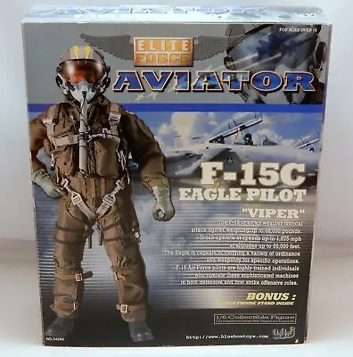 BLUE BOX TOYS COLLECTIBLE FIGURE VIPER / F-15C EAGLE PILOT 1/6 Scale • £106.16