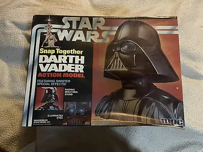 Vintage 1978 STAR WARS Darth Vader Snap-Together Model Kit  • $300