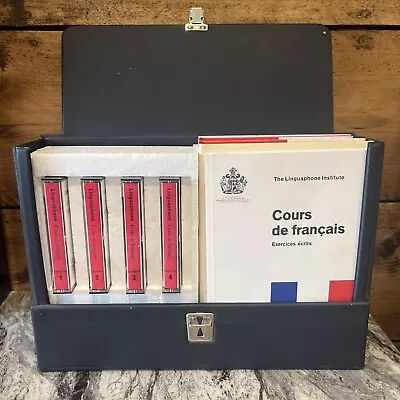 Vintage Linguaphone French Course Handbooks / Materials & Cassette Tapes • £12