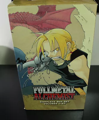 Fullmetal Alchemist Box Set English Manga Volumes 1-27 USED/OPENED • $109.74