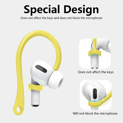 $7.26 • Buy For Apple Airpods Earphone Earbuds Cover Strap Holder Pods Wireless Ear Hooks 