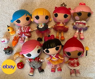 Lalaloopsy Littles Collection 7 Dolls Figures • £39.99