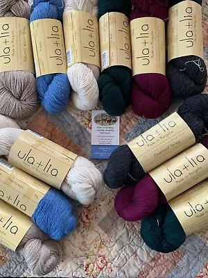 100% Cashmere Yak Or Camel Yarns In Fingering And DK Weights From Ula+Lia • $25