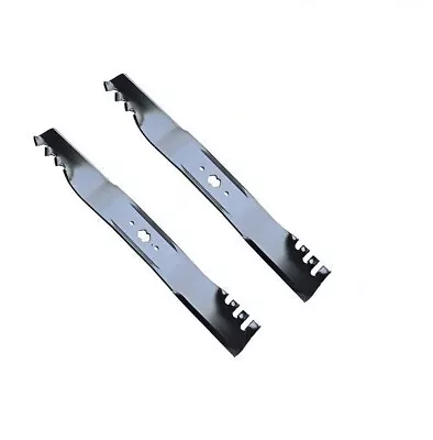 Toothed Mulching Blades For 42  MTD Cub Cadet Ride On Mowers 942-04126 942-0616 • $69.75