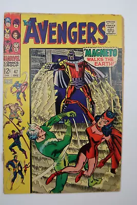 The Avengers #47 1st Appearance Dane Whitman (Black Knight) Marvel 1967 1.0-2.0 • $30