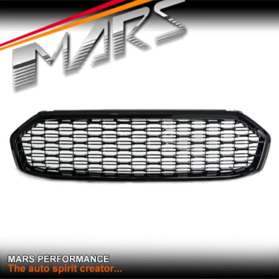 $199.99 • Buy Gloss Black Front Bumper Bar Grille Grill For Ford EVEREST UA 2015-2018 Bodykit
