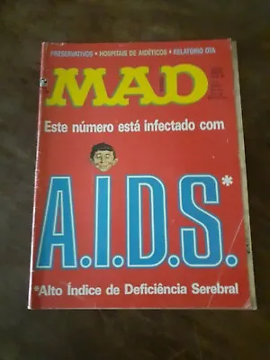 Mad Magazine #29 AIDS  April 1987 Brazilian Edition Vintage • $19.99