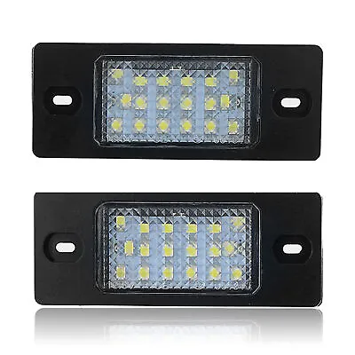 LED License Plate Light For VW Touareg 7L Tiguan 5N Golf 5 Passat B5 Bora • $8.78