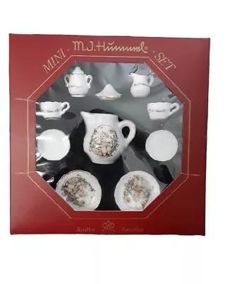 M.J. Hummel Mini Tea Set New In Box Germany Porcelain  • $9