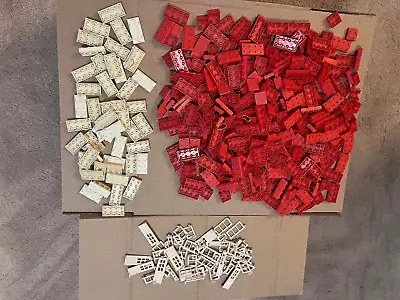 Vintage HALSEM ELGO American Plastic Building Bricks Pieces/Windows/Doors LOT • $19.95