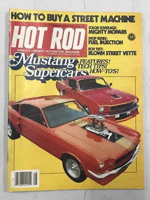 Hot Rod Magazine August 1979-Mustang Supercars/Tech Tips/How To Mighty Mopars • $8.99