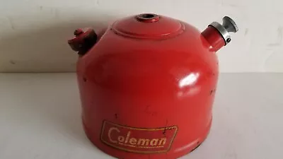 2/53 Coleman 200A Lantern Fount / Tank W 3 Piece Fuel  Cap &Pump Hold Pressure • $24.99