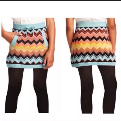 Missoni For Target Chevron Knit Colorful Skirt Large 10-12 • $15