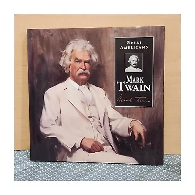 Great Americans: Mark Twain A Biography By Nancy Skarmeas Hardcover 1998 • $6